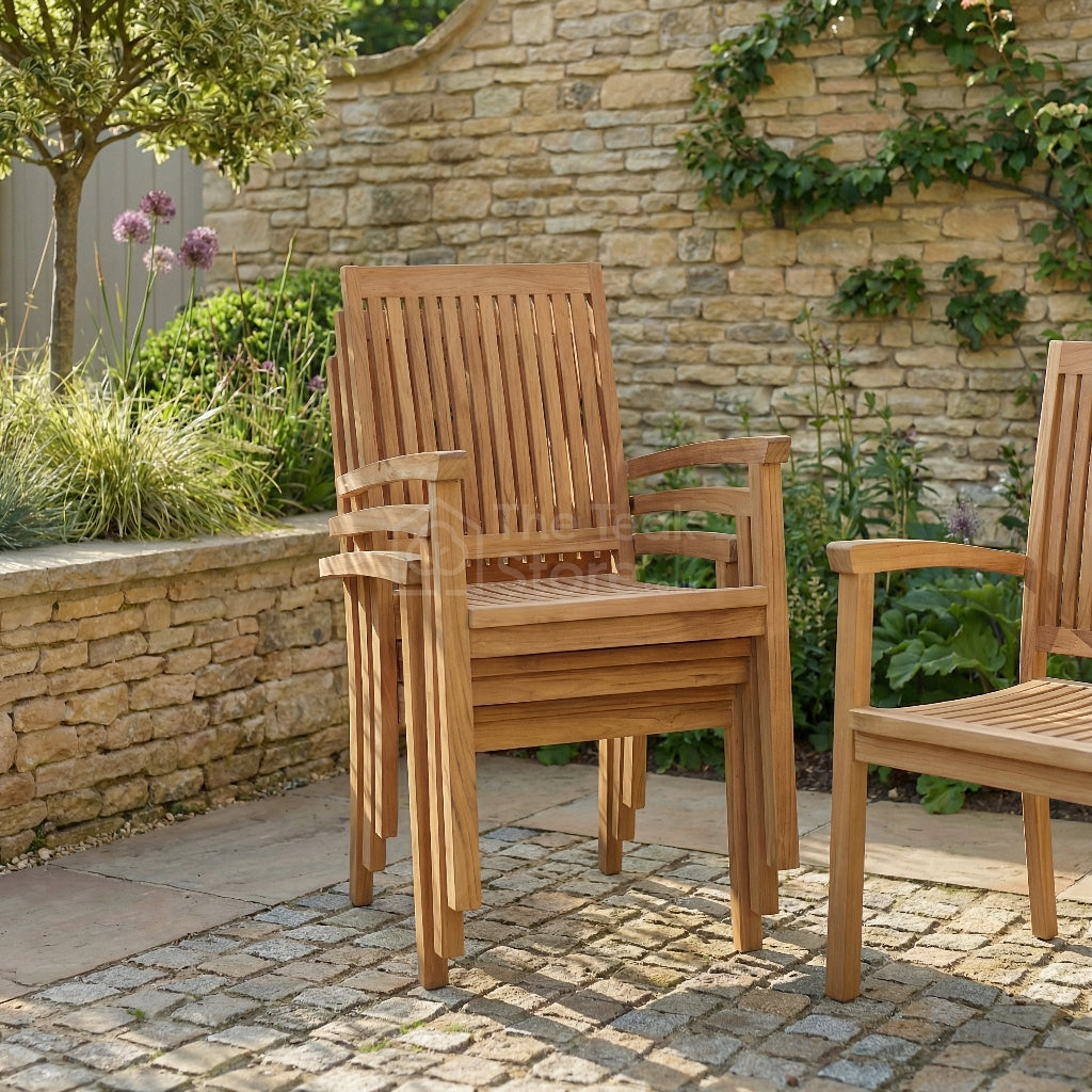 Ashwick Teak Garden Stacking Chair
