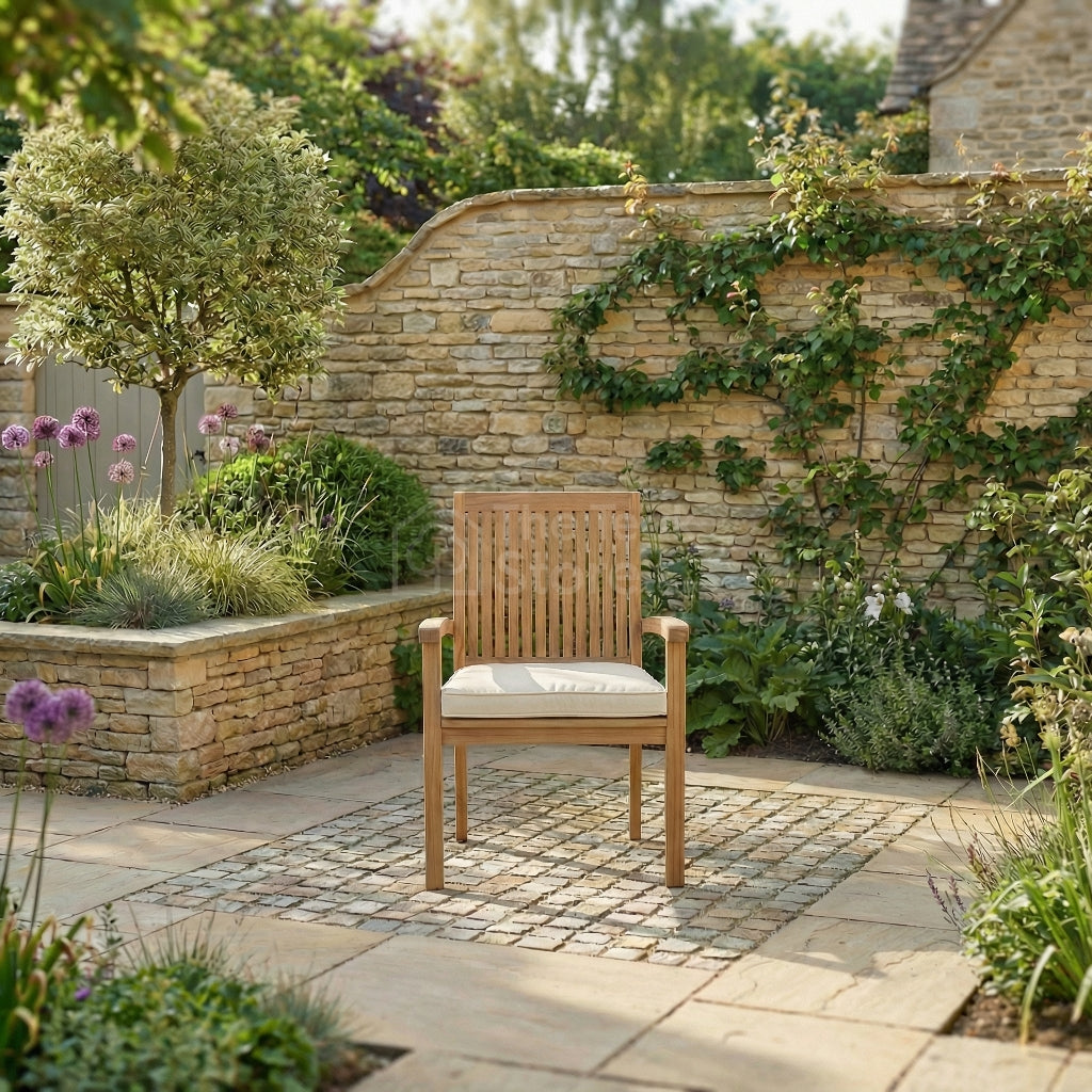 Ashwick Teak Garden Stacking Chair