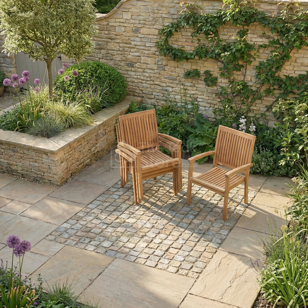 Ashwick Teak Garden Stacking Chair