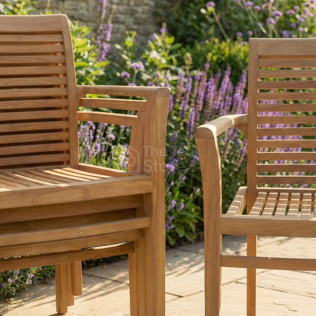 Belgrave Teak Garden Stacking Chair