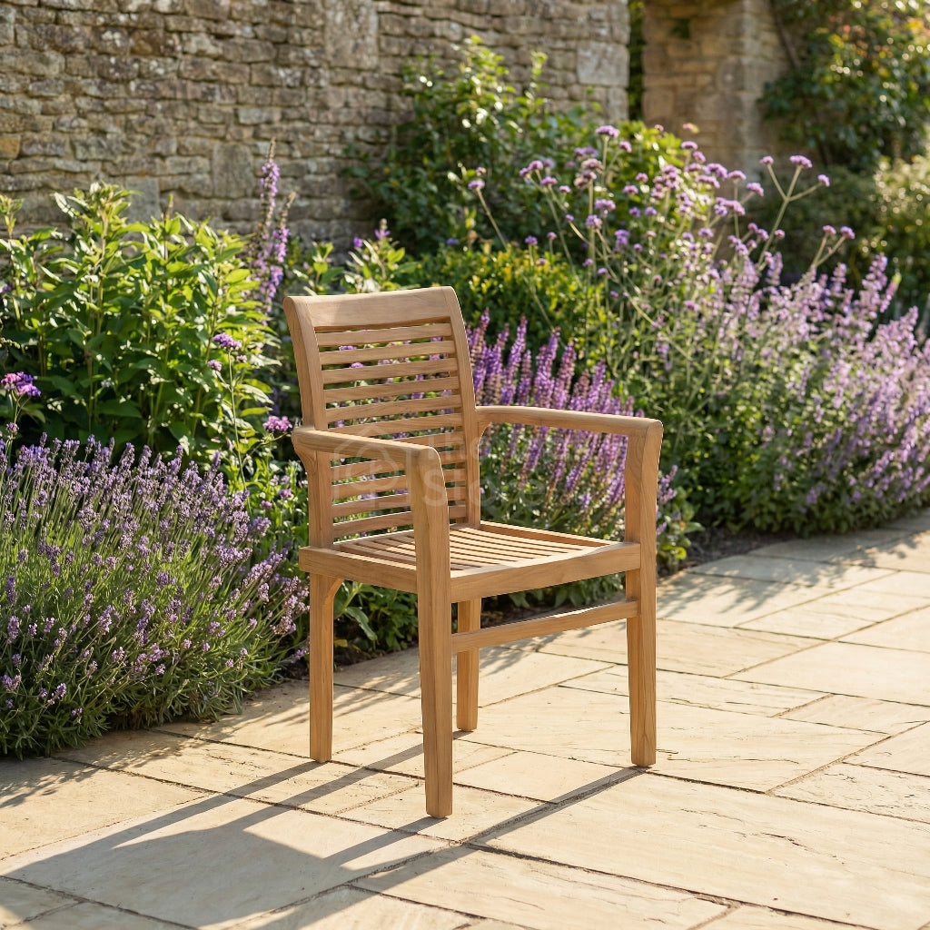 Belgrave Teak Garden Stacking Chair