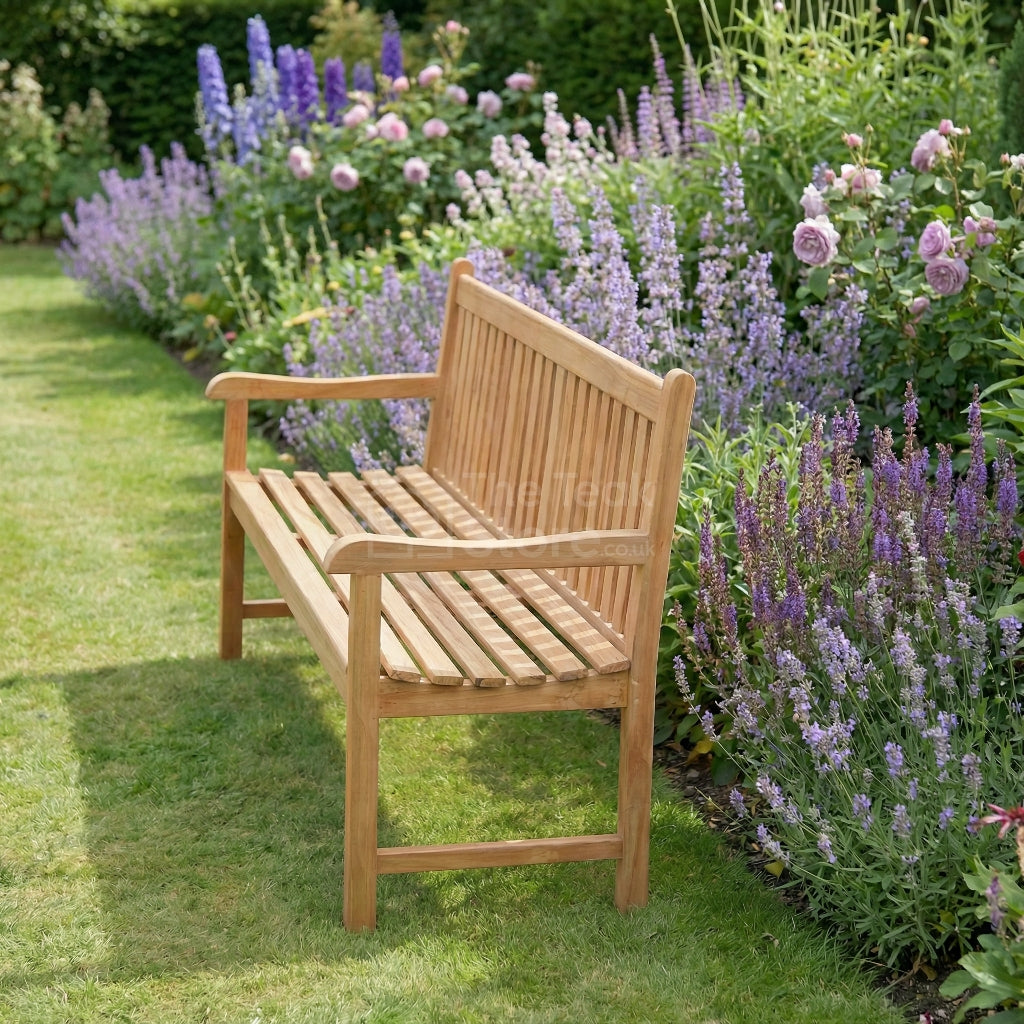 Cambridge Classic Four Seat Teak Garden Bench