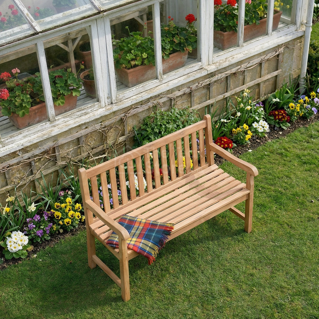 Cambridge Classic Two Seat Teak Garden Bench