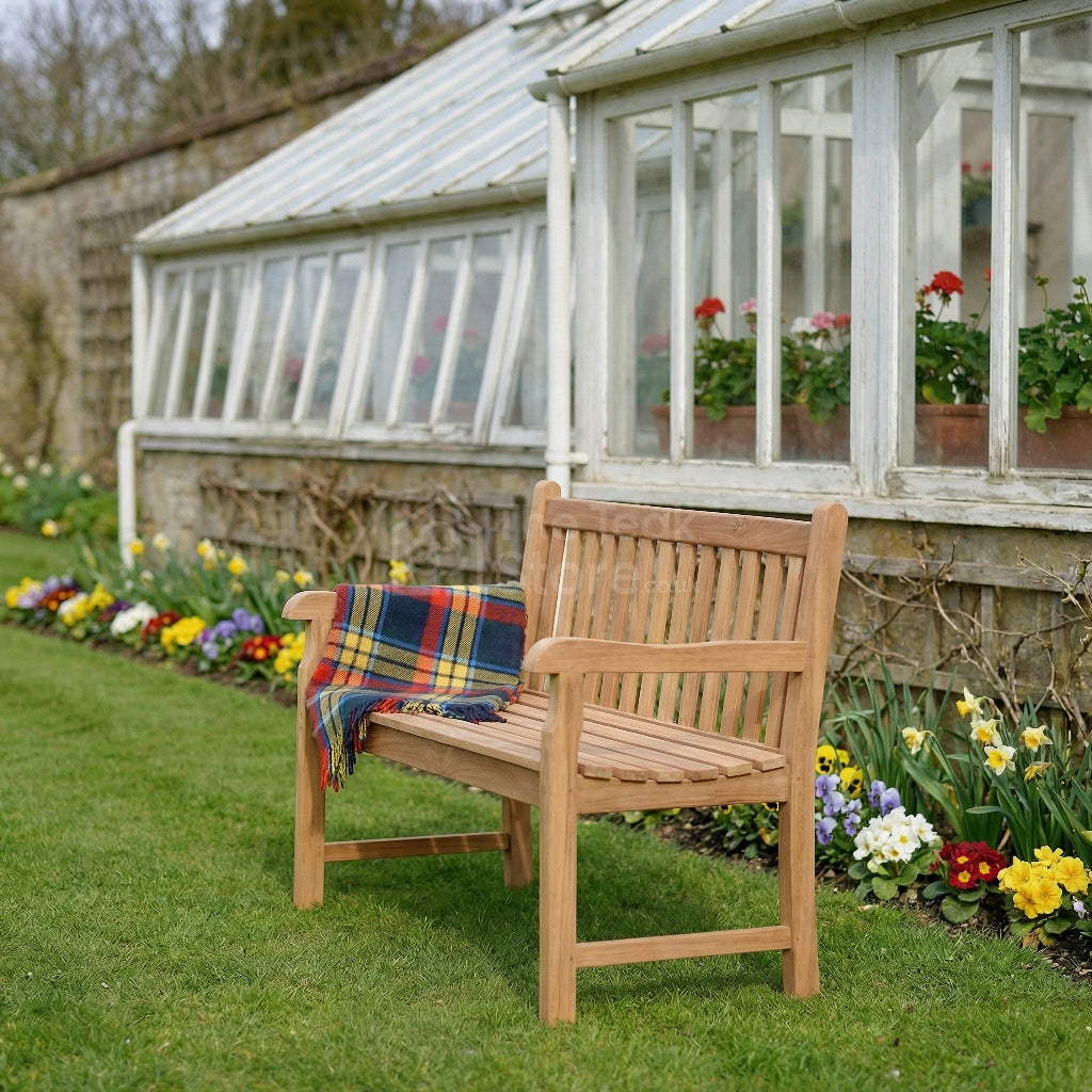 Cambridge Classic Two Seat Teak Garden Bench