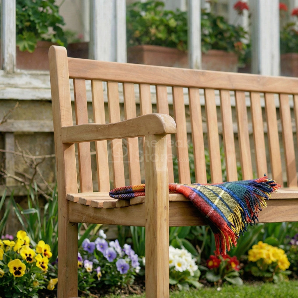 Cambridge Classic Two Seat Teak Garden Bench