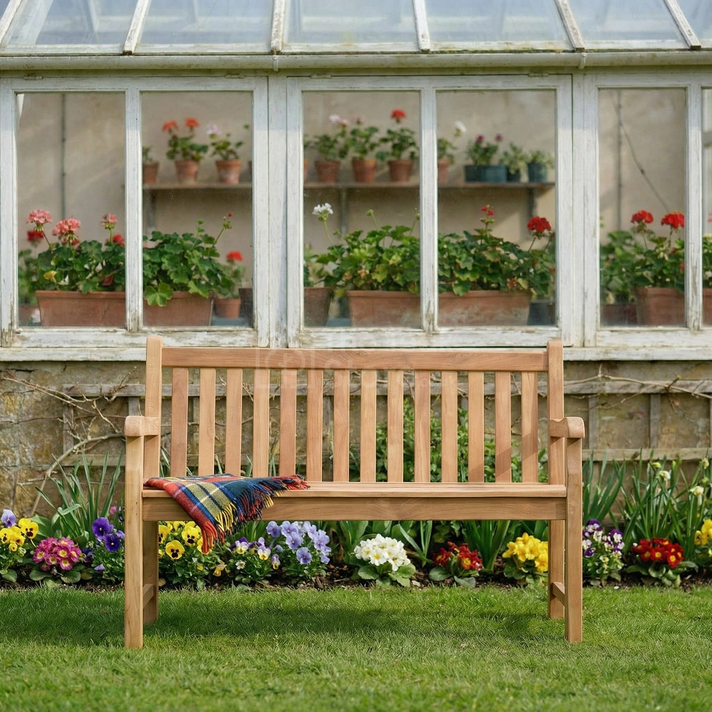 Cambridge Classic Two Seat Teak Garden Bench