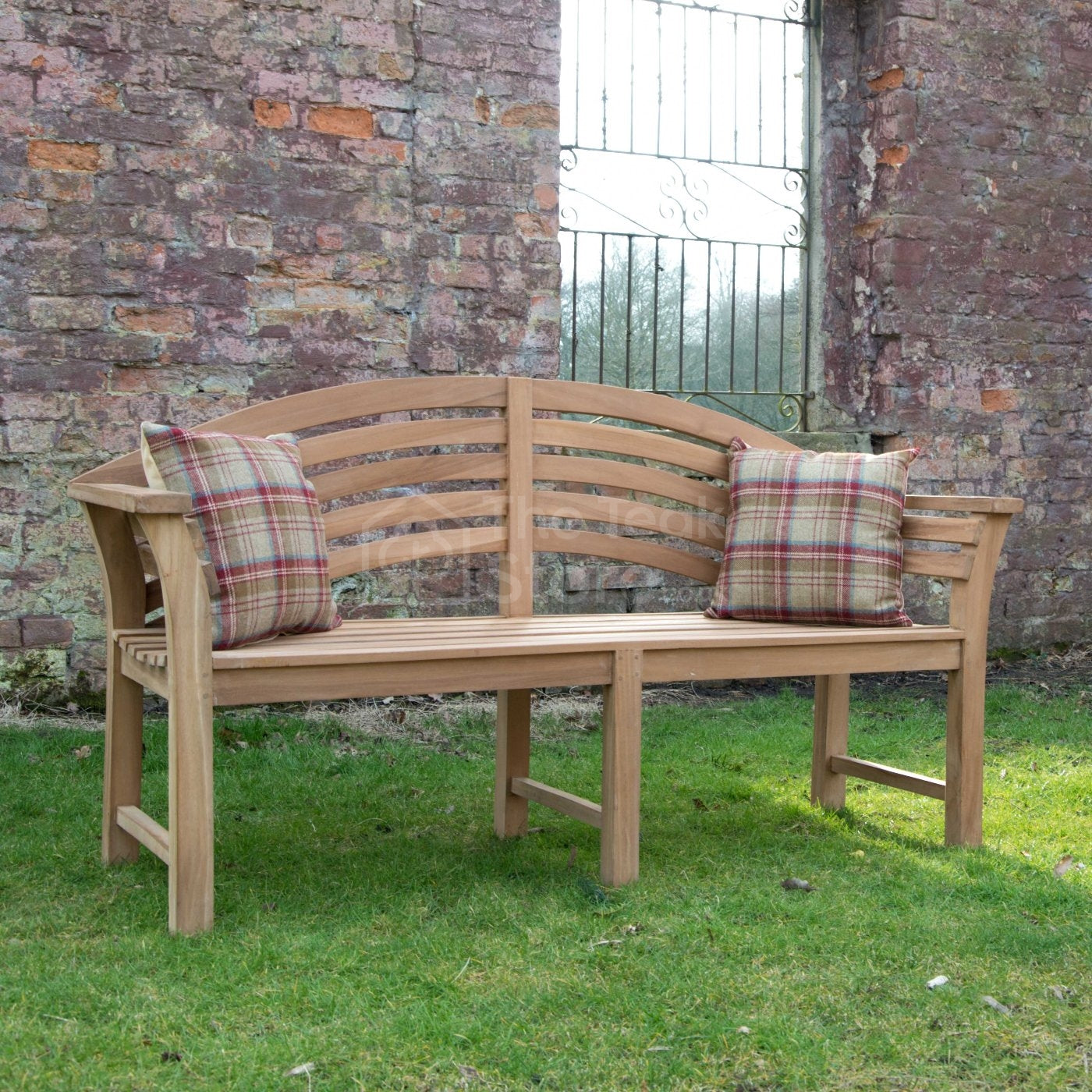 Edinburgh Teak Garden Bench 3-Seater – 175cm