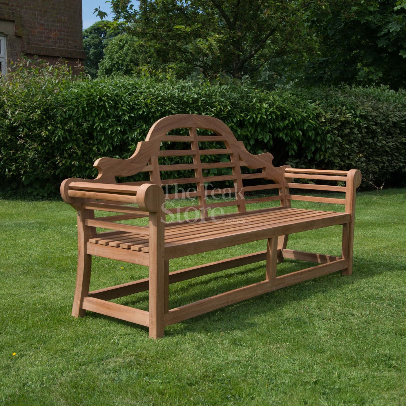 Sissinghurst Lutyens Teak Bench Four Seat 198cm