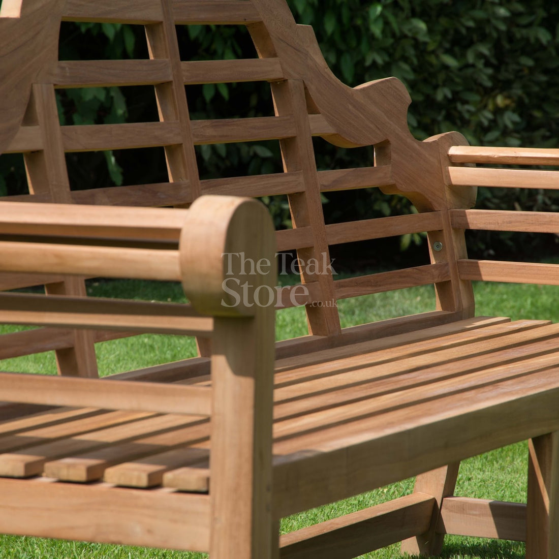 Sissinghurst Lutyens Teak Bench Four Seat 198cm