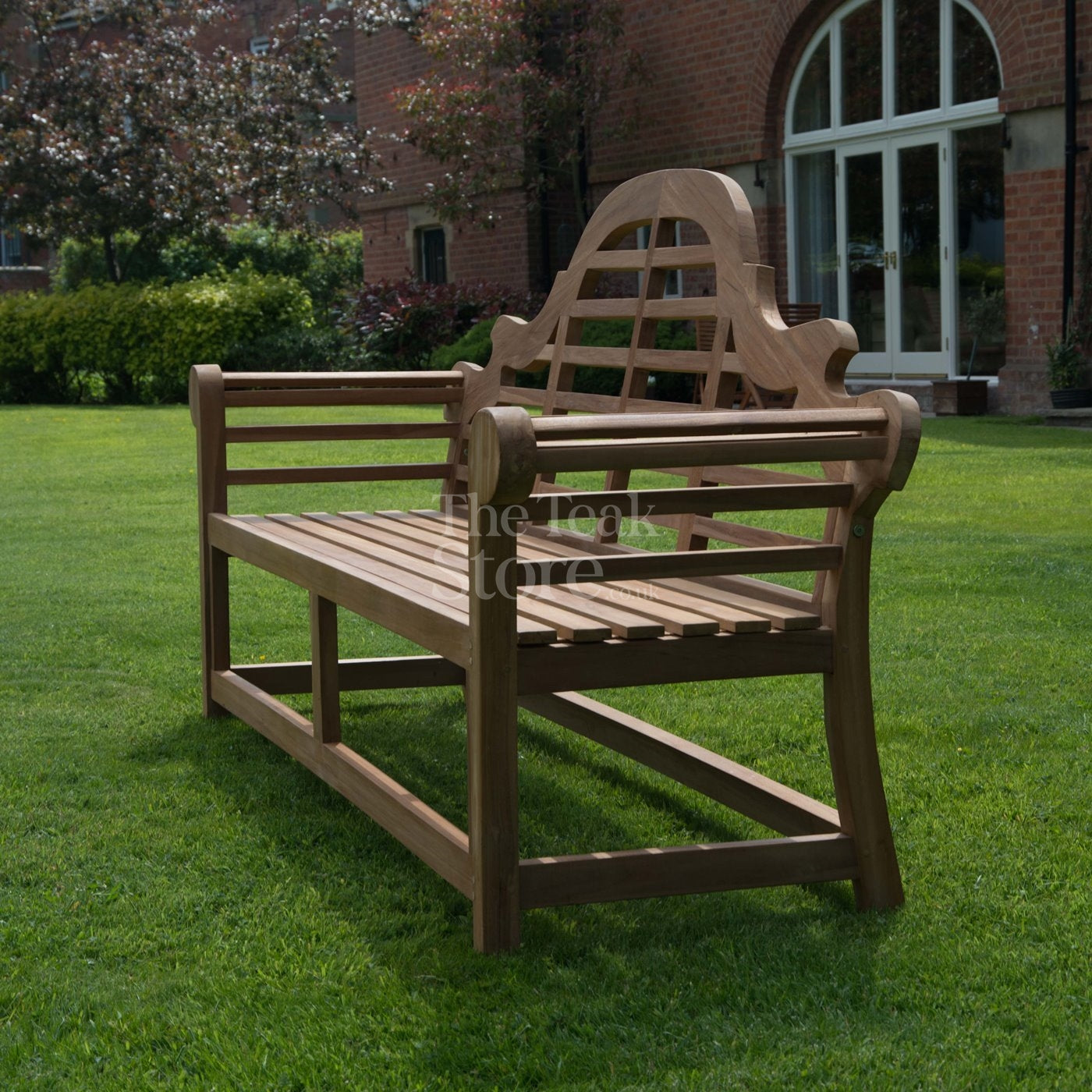 Sissinghurst Lutyens Teak Bench Four Seat 198cm