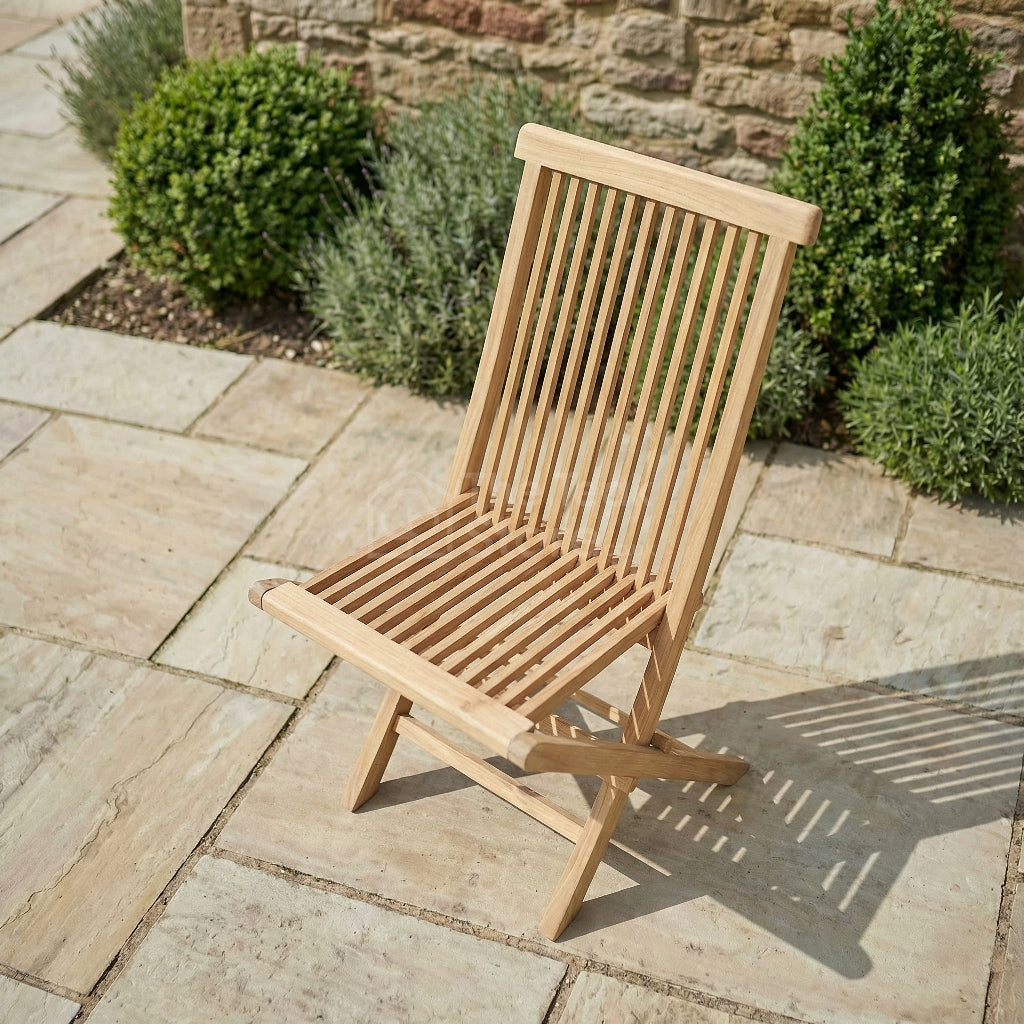 Richmond Teak Garden Folding Chair