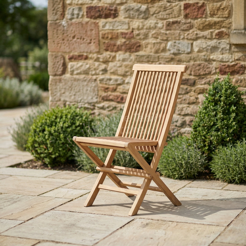 Richmond Teak Garden Folding Chair