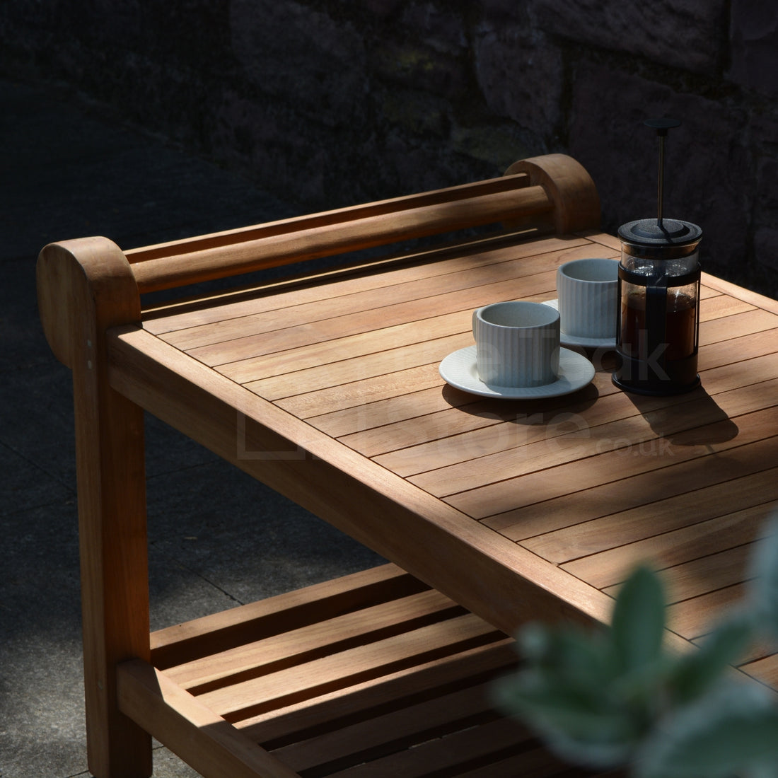 Sissinghurst Lutyens Two Tier Coffee Table