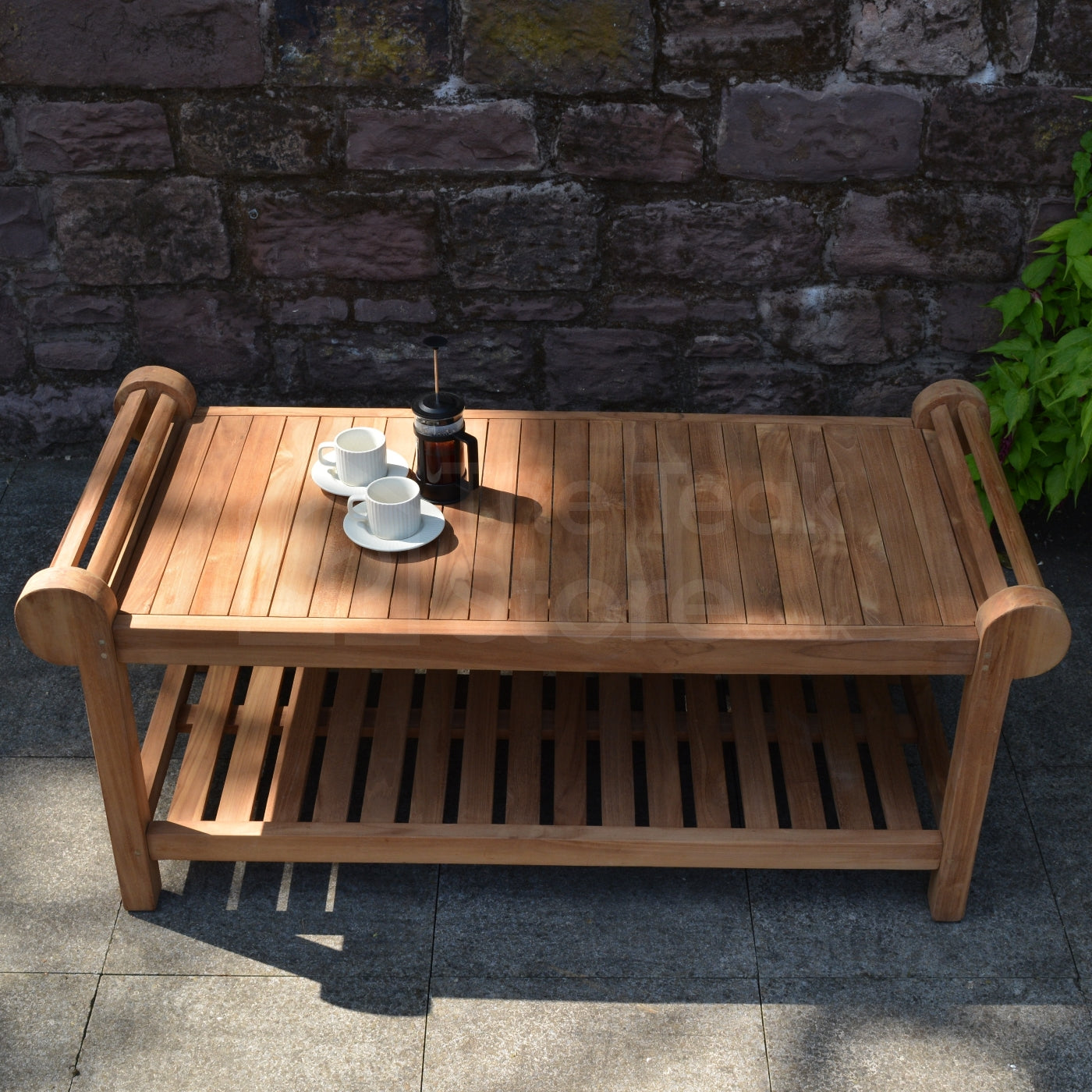 Sissinghurst Lutyens Two Tier Coffee Table