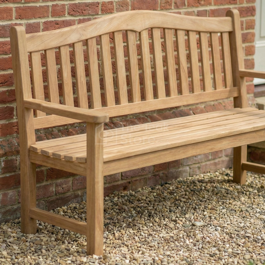 Stow Three Seat Teak Garden Bench