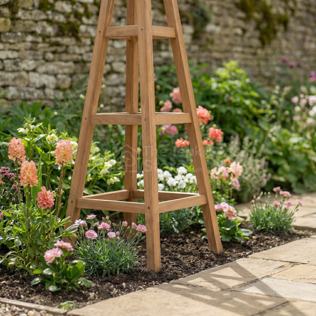 Belton Teak Garden Obelisk