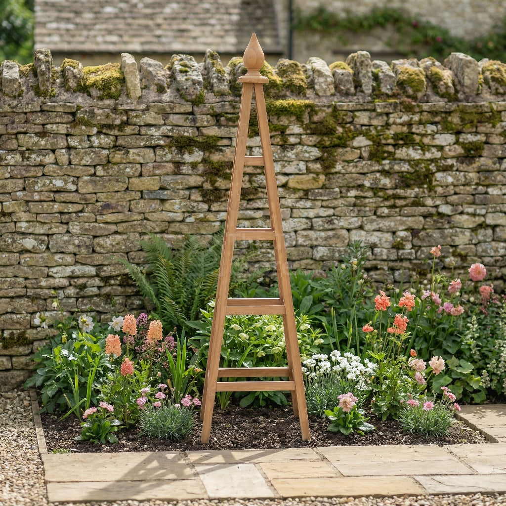 Belton Teak Garden Obelisk