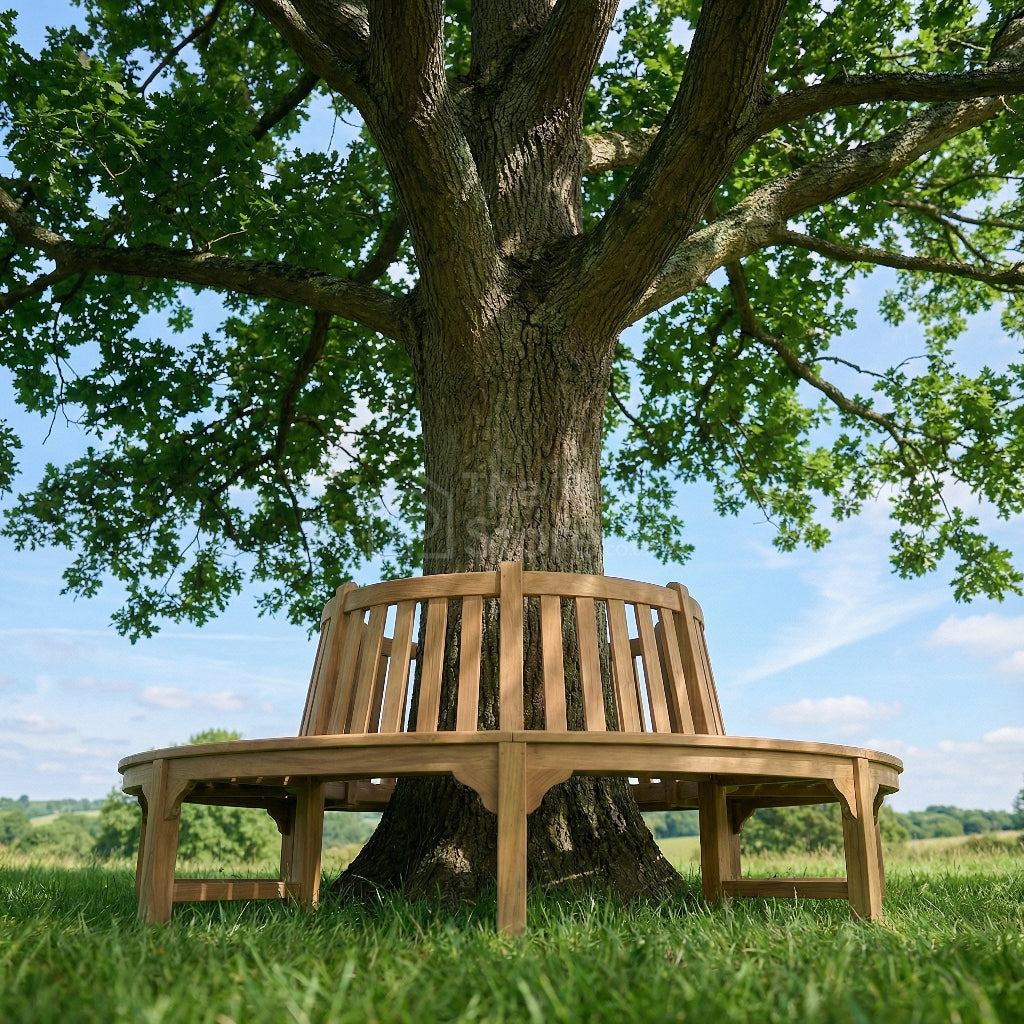 Windermere Teak Tree Bench